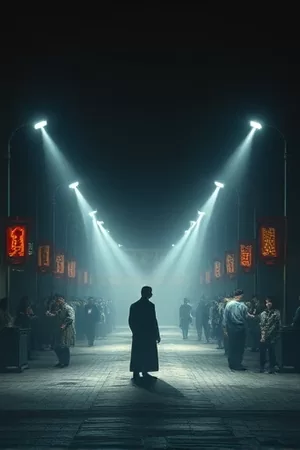 《白鸟过境》竖版海报，湿地上成群起飞的水鸟