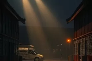 《深夜面包房》横版画面，凌晨三点的烤箱与暖黄灯光