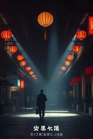 《无声放映厅》竖版海报，空座位与一束放映光